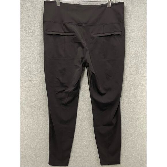 Athleta Delancey Black Shine Tight Size XL - Picture 3 of 7